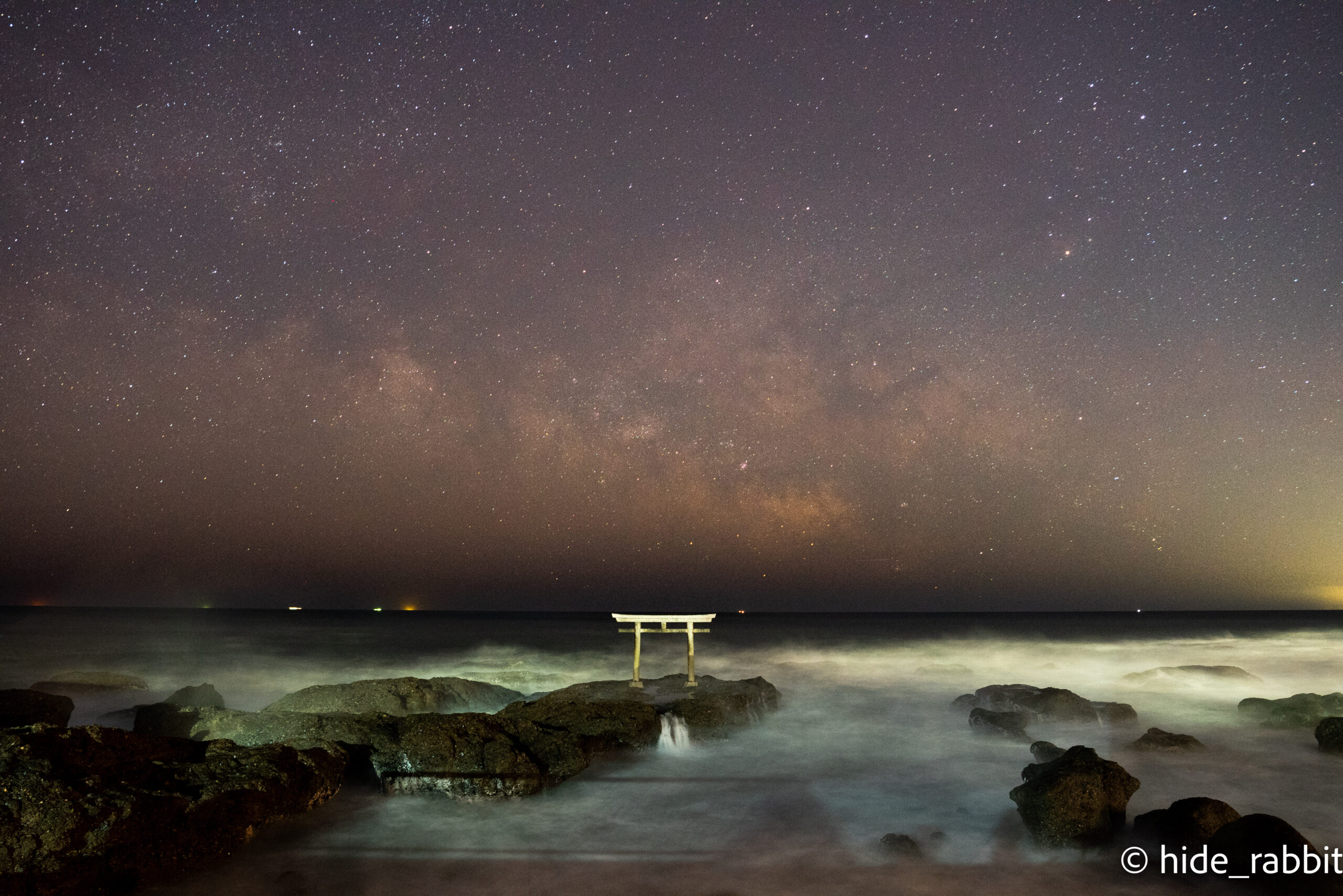 星景写真 大洗 神磯の鳥居で天の川撮影記 ヒデログ