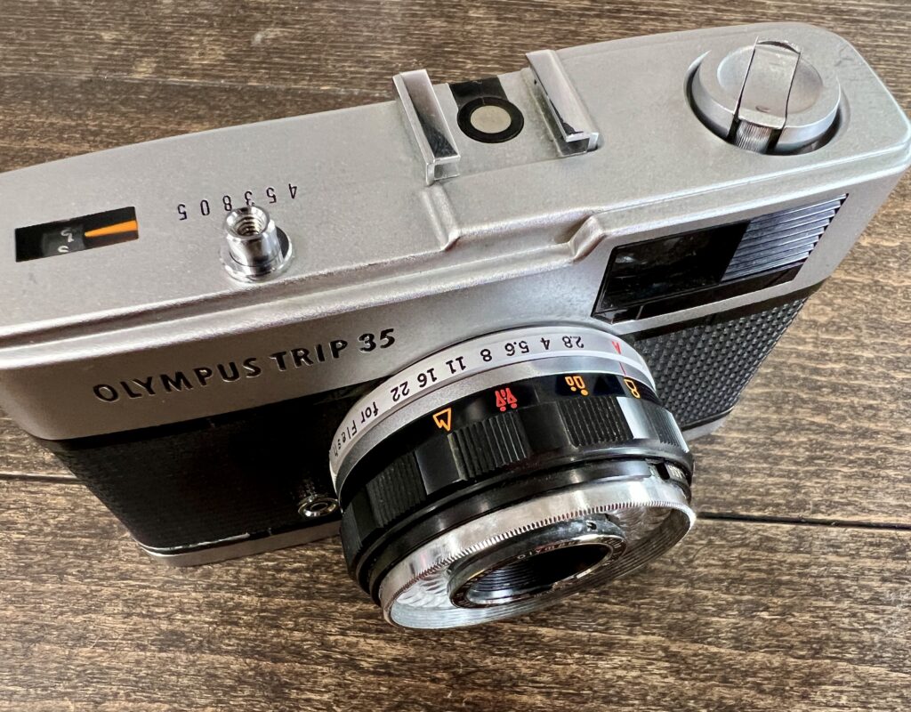 カメラ フィルムカメラ OLYMPUS TRIP 35 】レトロなフィルムカメラでエモい!?写真を撮ってみた 
