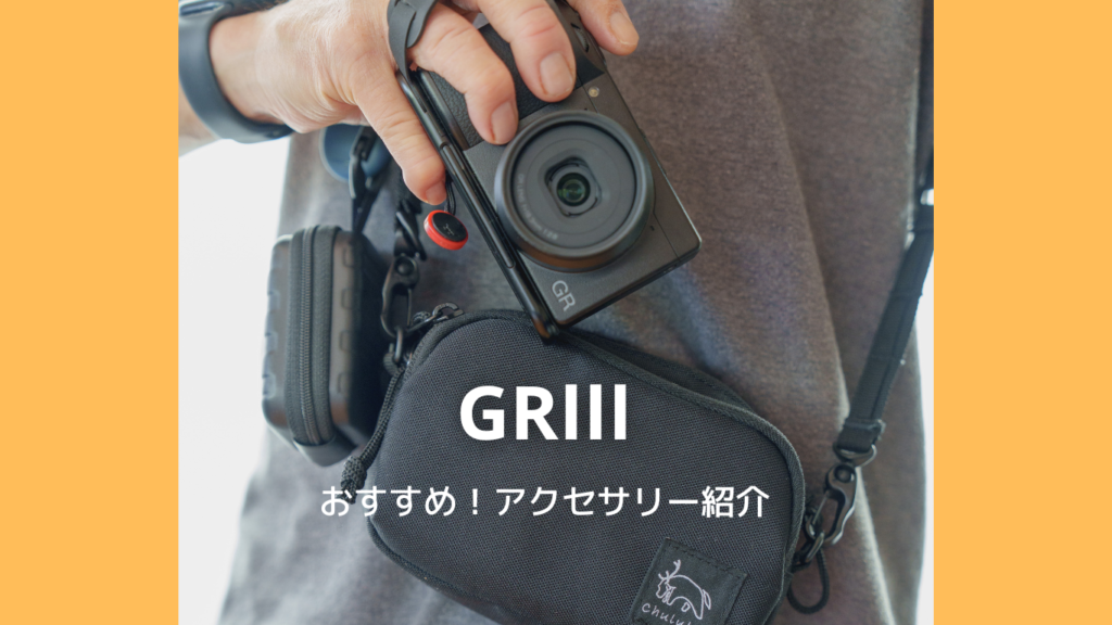RICOH GR III購入1ヶ月レビュー！GRⅢを最大限に活用するための